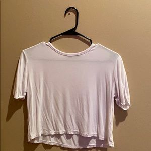 White Crop Top